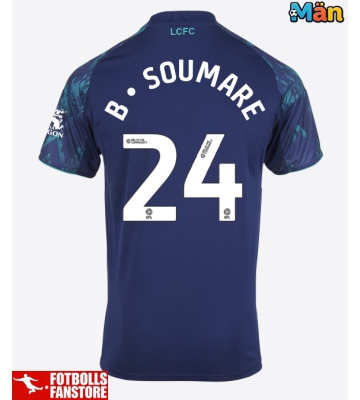 Leicester City Boubakary Soumare #24 Bortatröja 2025-26 Kortärmad